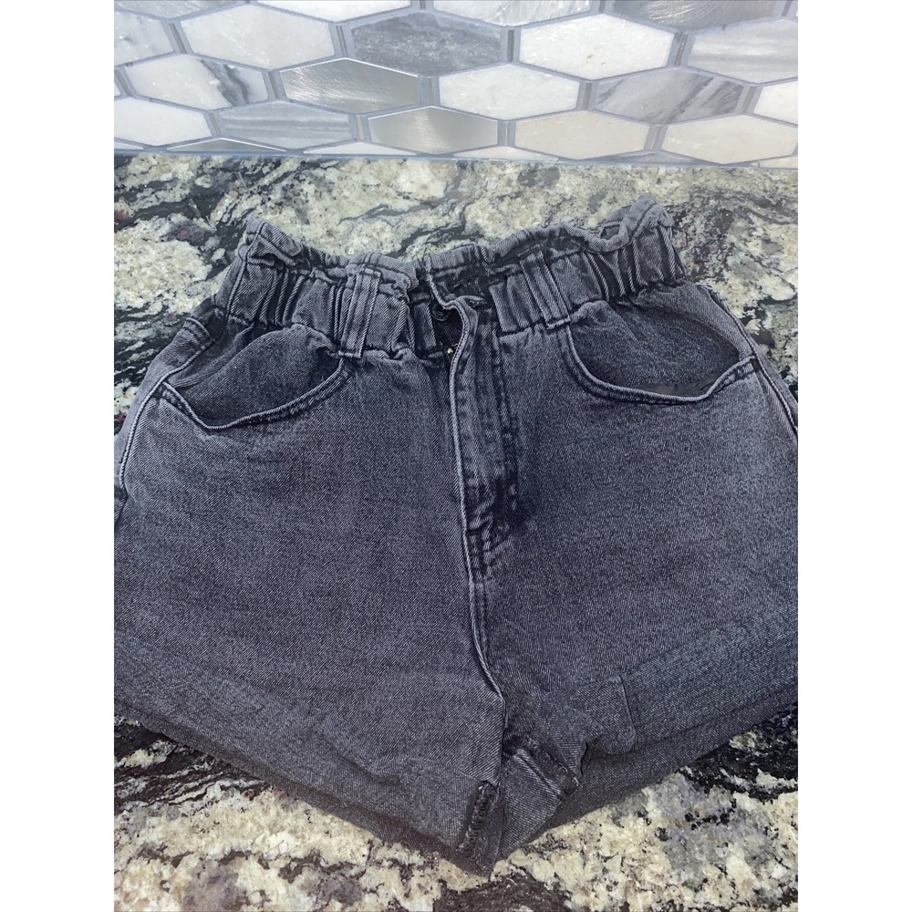 Forever 21 Black Jean Shorts